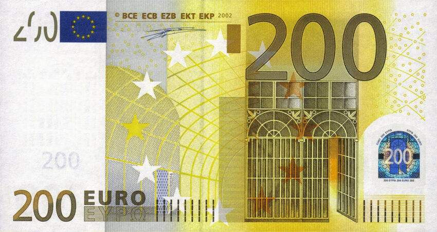 200 euro-Banknote kaufen